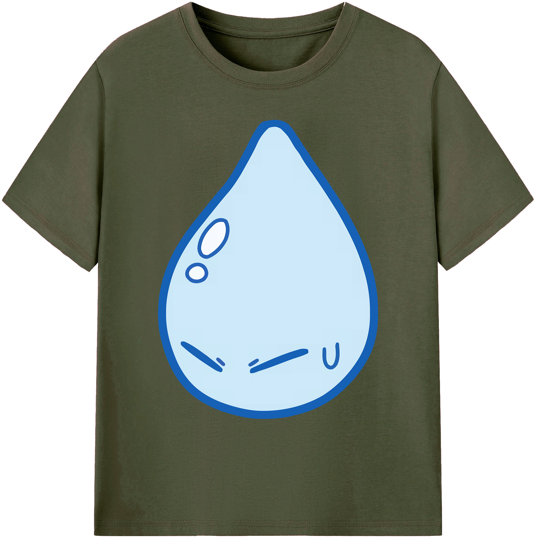 （画像用） 転スラ Regarding Reincarnated to Slime 綿100％ メンズ半袖Tシャツ｜肌触りやわらか＆通気性
